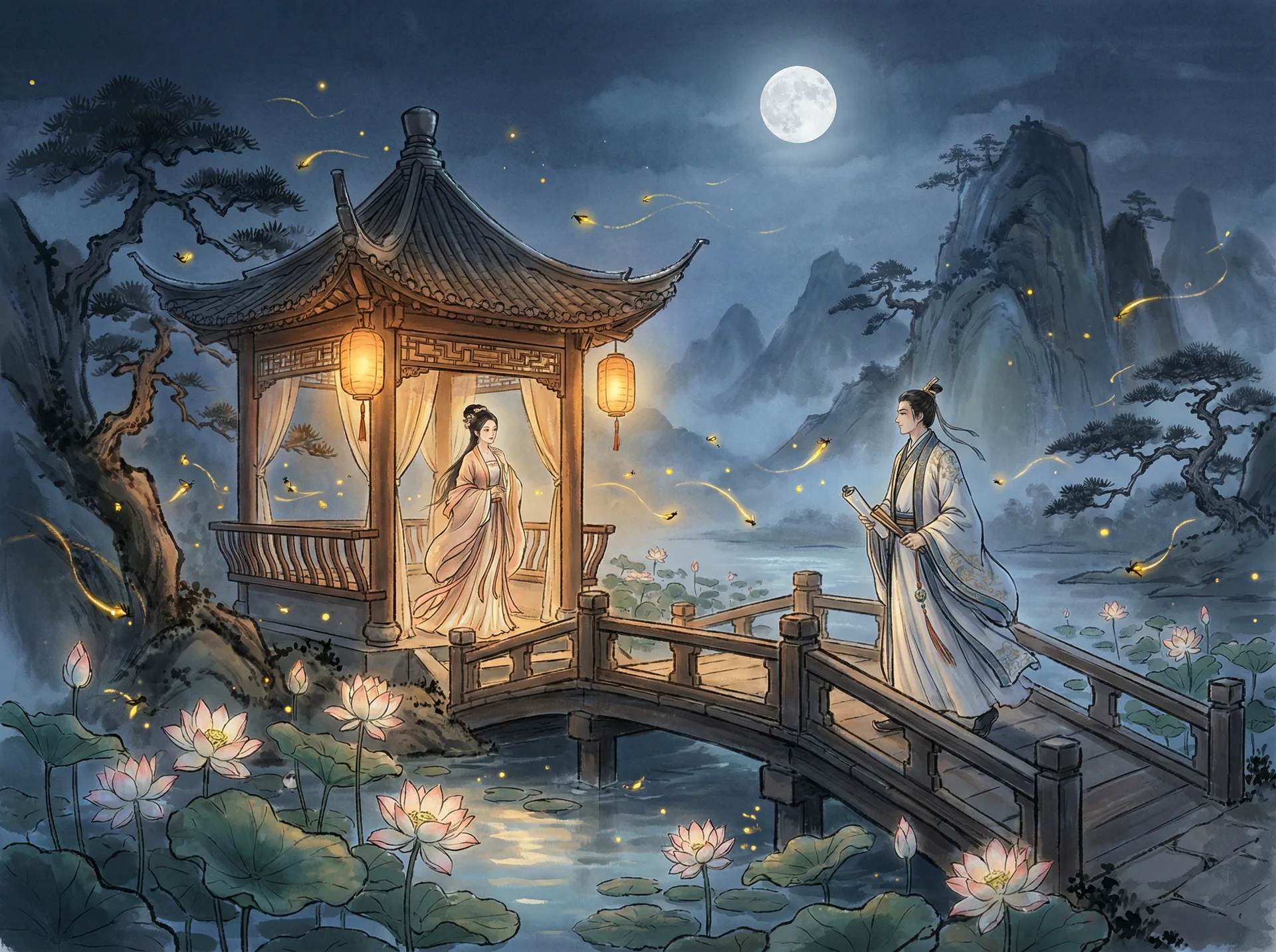 小宝探花 - 月下亭台